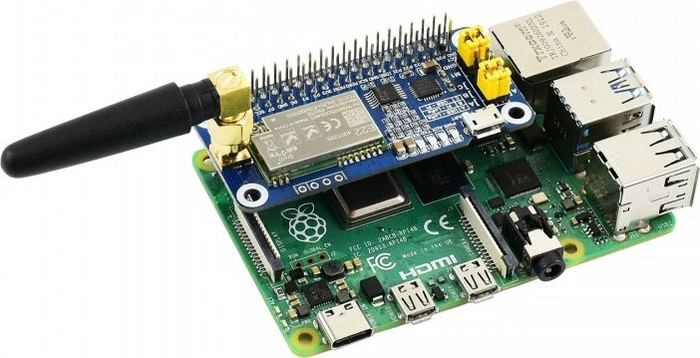 Waveshare SX1268 LoRa HAT for Raspberry Pi, 433MHz
