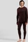 Odlo Natural Merino 260 Tights Hose lang fudge (Herren) Vorschaubild