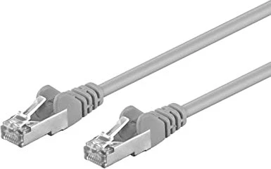 goobay Patchkabel, Cat5e, F/UTP, RJ-45/RJ-45, 1.5m, grau