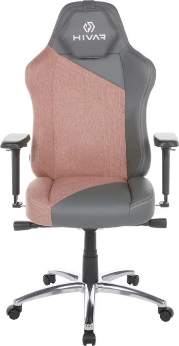 Hivar Skylar Gamingstuhl, Rose Silver