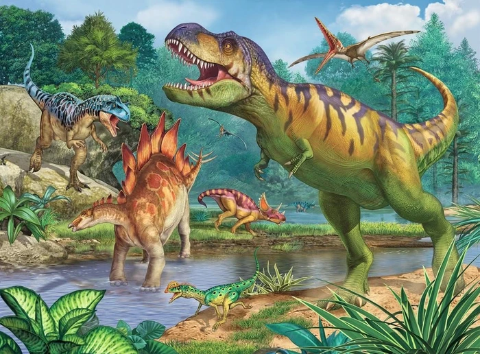 Ravensburger Puzzle Welt der Dinosaurier