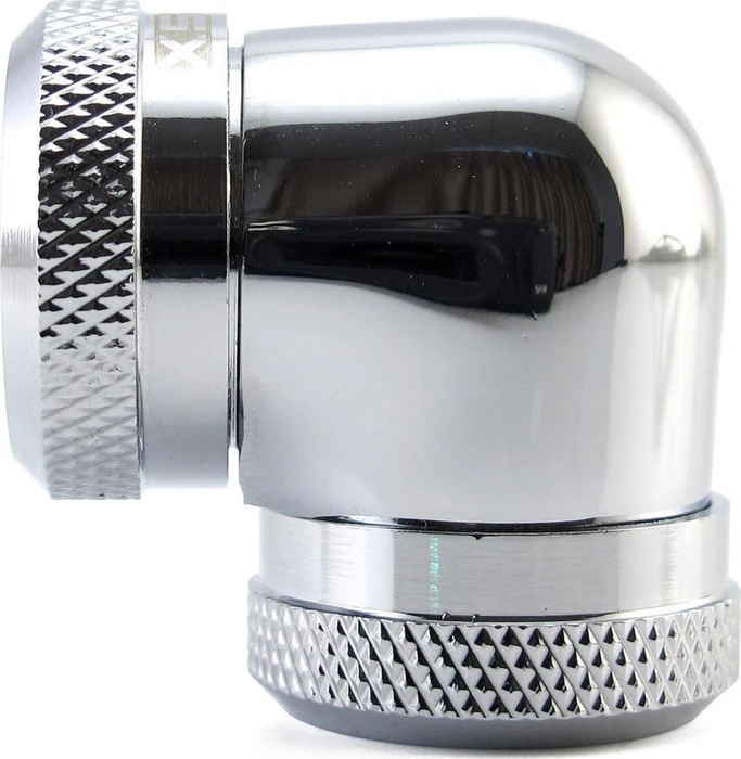 XSPC 14mm 90° L-Verbinder für Rohre, verchromt