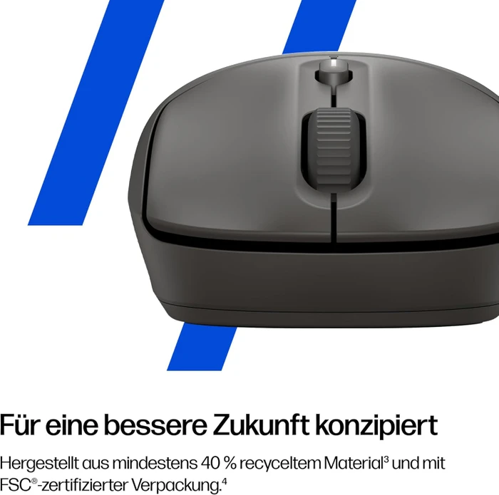 HP 405 Quiet Wireless Mouse, schwarz, USB/Bluetooth
