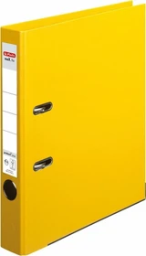 Herlitz maX.file protect plus Ordner 2-Ring, 50mm, A4, gelb
