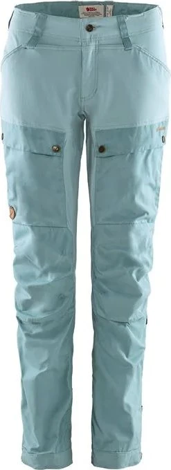 Fjällräven Keb Trousers Regular Hose lang clay blue/mineral blue (Damen)