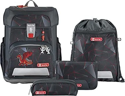 Step by Step Cloud Dragon Drako Schultaschen-Set, 5-tlg.