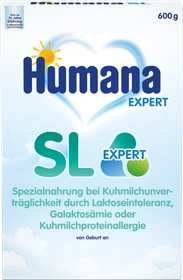 Humana SL Expert Spezialnahrung Pulver auf Sojaproteinbasis, 600g