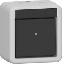 Gira Wippschalter 10AX 250V Universal-Aus-Wechselschalter (3106 30)