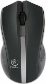Rebeltec Galaxy Wireless Mouse schwarz/silber, USB (RBLMYS00033)