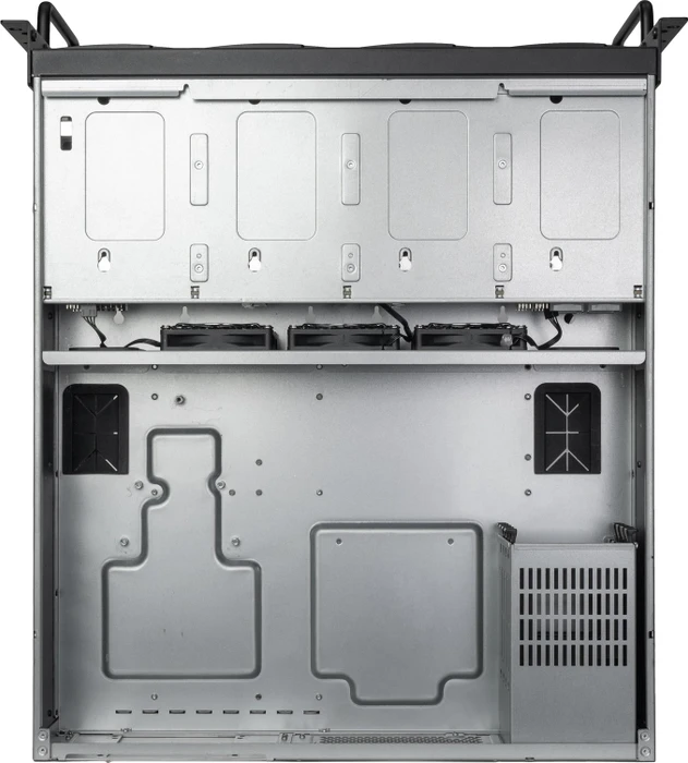 SilverStone RM61-312, schwarz, 6HE, ATX