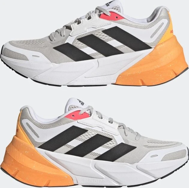 adidas Adistar grey one/carbon/flash orange (Herren)
