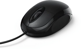 Hama MC-100 Mouse schwarz, USB (00182600)