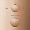 Grohe Allure Thermostat-Wannenbatterie mit integrierter 2-Wege-Umstellung warm sunset gebürstet Vorschaubild