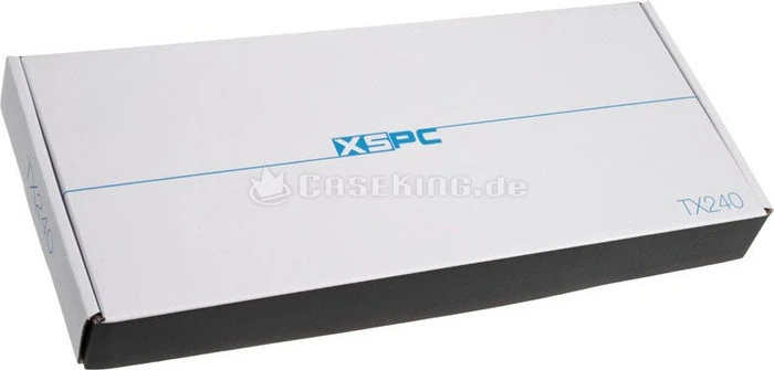 XSPC TX240 Crossflow ultrathin, schwarz