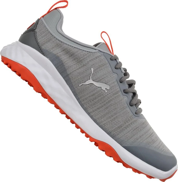 Puma Fusion Pro cool mid gray/puma silver/red blast (Herren)