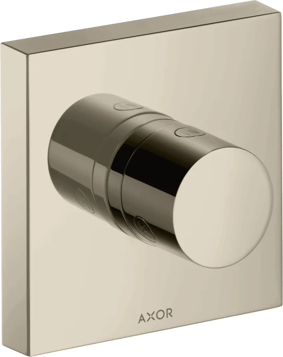 Hansgrohe AXOR ShowerSolutions Ab- und Umstellventil Trio/ Quattro 120/120 Unterputz polished nickel