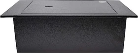 Yale Value Safe Bodentresor Tresor, schwarz, Schlüsselschloss