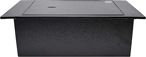 Yale Value Safe Bodentresor Tresor, schwarz, Schlüsselschloss