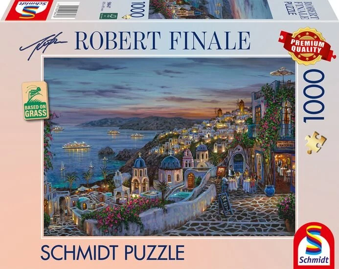 Schmidt Spiele Robert Finale Santorini Sonnenuntergang