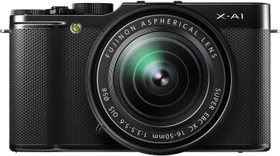 Fujifilm X-A1 schwarz mit Objektiv Fujinon XC 16-50mm 3.5-5.6 OIS und Fujinon XC 50-230mm 4.5-6.7 OIS