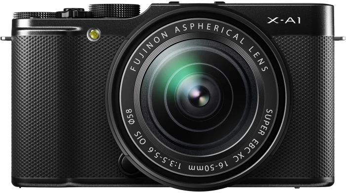 Fujifilm X-A1 schwarz mit Objektiv Fujinon XC 16-50mm 3.5-5.6 OIS und Fujinon XC 50-230mm 4.5-6.7 OIS