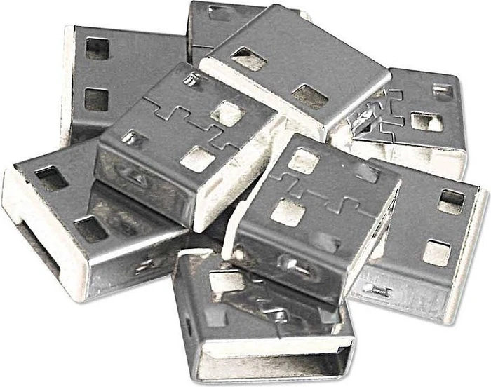 Lindy USB Portblocker, weiß, 10er-Pack