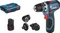 Bosch Professional GSR 12V-15 FC FlexiClick Akku-Bohrschrauber inkl. L-Boxx + 2 Akkus 2.0Ah + Zubehör Vorschaubild