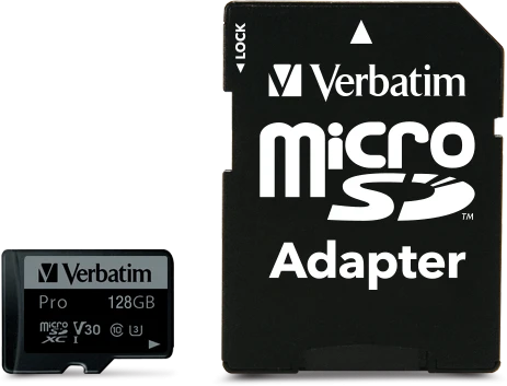 Verbatim Pro U3, microSD UHS-I U3