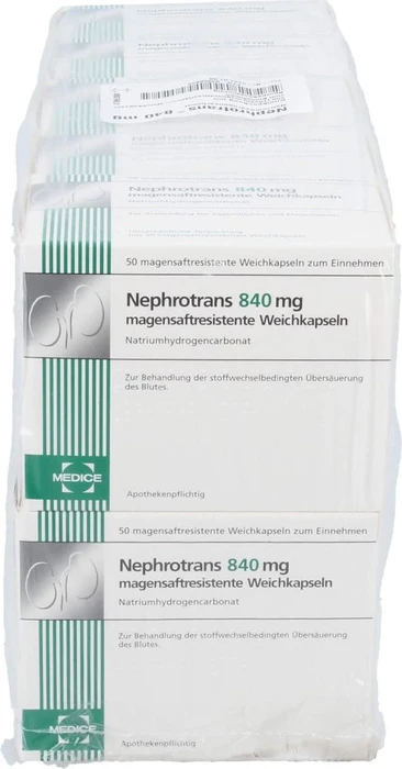Nephrotrans 840mg magensaftresistente Weichkapseln, 500 Stück