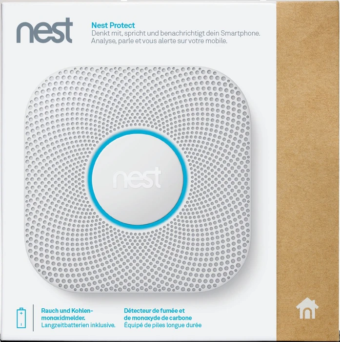 Google Nest Protect (netzbetrieben, 2. Generation), Brandmelder