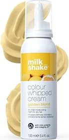 Milk Shake Colour Whipped Cream temporäre Haarfarbe Schaum golden blonde, 100ml