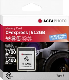 Lupus Imaging AgfaPhoto Prof. High Speed R1700/W1400 CFexpress 2.0 Type B 512GB