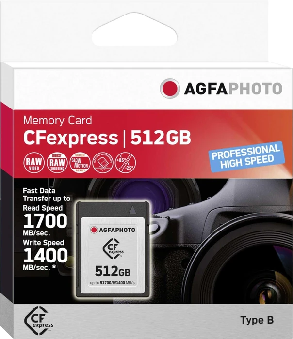 Lupus Imaging AgfaPhoto Prof. High Speed, CFexpress 2.0 Type B