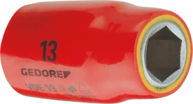 Gedore VDE 19 11 VDE Außensechskant Steckschlüssel 1/2", 11x54mm