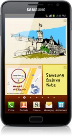 Samsung Galaxy Note N7000 16GB schwarz/blau