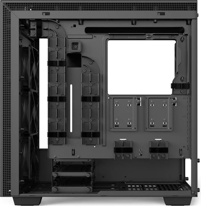 NZXT H700i schwarz, Glasfenster