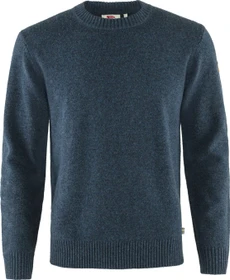 Fjällräven Övik Round Neck Strickpullover navy (Herren)