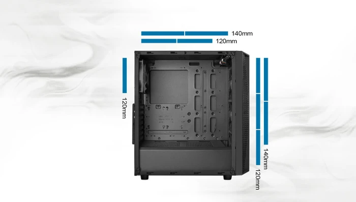 SilverStone Fara B1 Pro, Glasfenster
