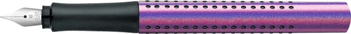 Faber-Castell Füller Grip 2011 Edition Glam violet glam, rechte Hand/linke Hand, fein