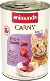 animonda Carny Rind und Lamm, 9.60kg (24x 400g)