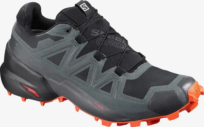 Salomon Speedcross 5 GTX black/urban chic/cherry tomato (Herren)