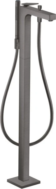 Hansgrohe Axor Citterio mit Hebelgriff brushed black chrome