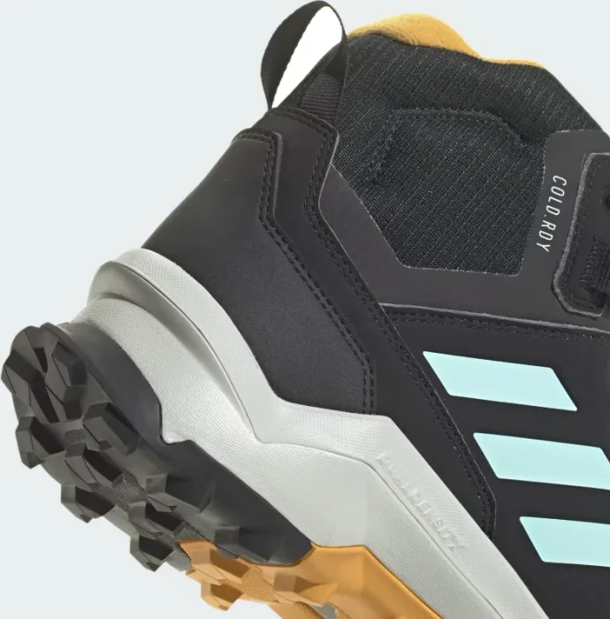 adidas Terrex AX4 Mid Beta Cold.RDY core black/semi flash aqua/preloved yellow (Herren)