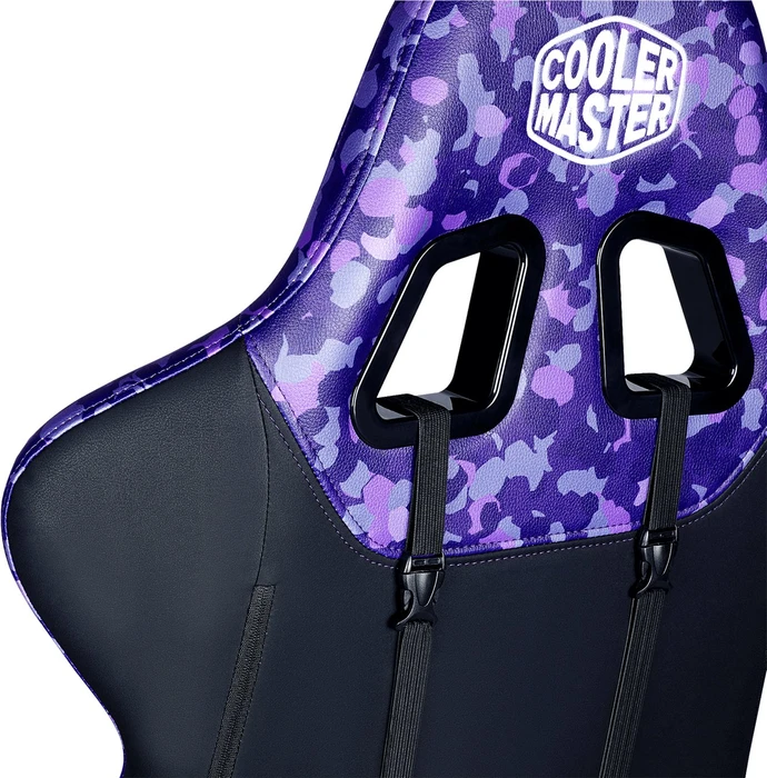 Cooler Master Caliber R1S CAMO Gamingstuhl, CM Purple