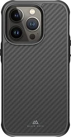 Black Rock Robust Case Real Carbon für Apple iPhone 14 Pro schwarz
