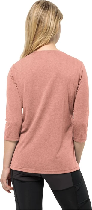 Jack Wolfskin Crosstrail Funktionsshirt 3/4 rose dawn (Damen)