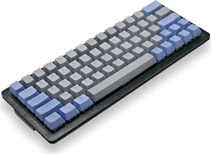 Mountain Mineral Keycap Set, Kunststoff (PBT) Double-Shot, grau/blau, 113 Tasten (104+9), ANSI-US