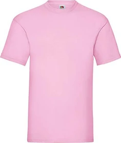 Fruit Of The Loom Valueweight T-Shirt kurzarm light pink