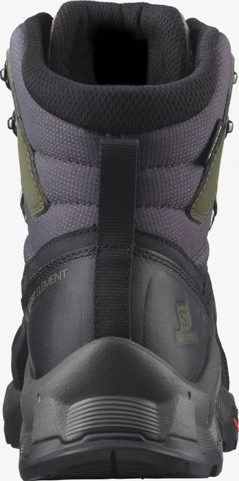 Salomon Quest Element GTX black/deep lichen green/olive night (Herren)