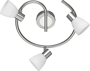 Trio Carico Spot 3-flammig nickel matt